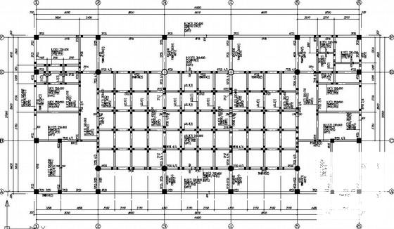 地上3层框架宾馆会议楼结构CAD施工图纸（独立基础） - 2