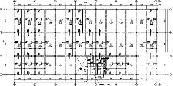 5层桩基础框架工业厂房结构CAD施工图纸 - 3