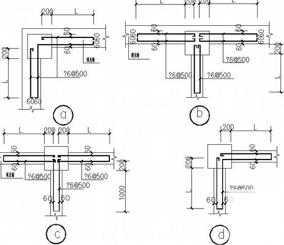 5层桩基础框架工业厂房结构CAD施工图纸 - 4