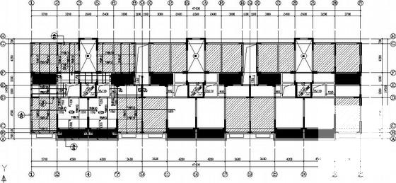 11层加跃层剪力墙公寓结构CAD施工图纸(平法) - 3