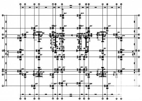 20层框剪办公楼部分框架裙房结构CAD施工图纸（桩基础） - 3