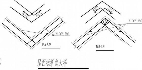 底框复合地基住宅结构CAD施工图纸(坡屋面) - 4