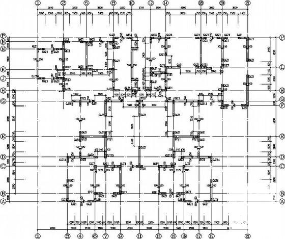 26层带地下室、塔楼剪力墙结构住宅CAD施工图纸 - 3