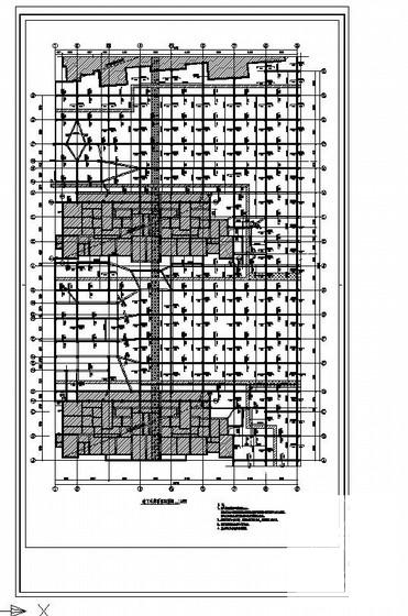 地下1层框架结构地下车库结构CAD施工图纸（独立基础） - 3