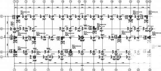 地上6层阁楼框架住宅结构CAD施工图纸（独立基础） - 2