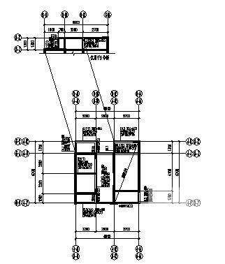 22层剪力墙农转居公寓（1、2#）结构CAD施工图纸(平面布置图) - 3