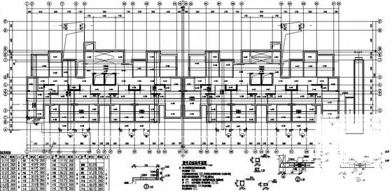 34层剪力墙结构住宅楼结构CAD施工图纸(平面布置图) - 1