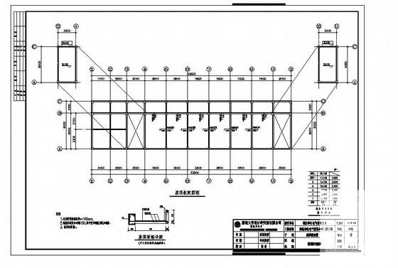6层桩基础框架结构宿舍楼结构CAD施工图纸 - 4