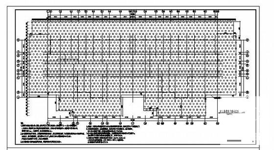 18层剪力墙结构住宅楼结构CAD施工图纸（筏型基础）(平面布置图) - 1