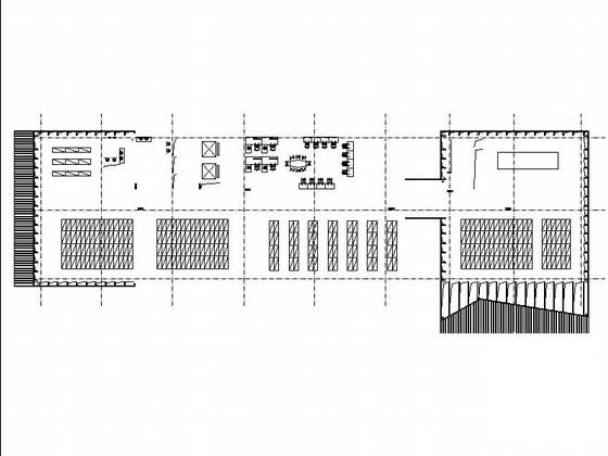 高层高等院校教学楼建筑CAD施工图纸 - 3