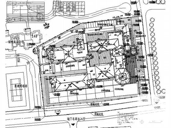 24层二十四班欧式幼儿园建筑施工CAD图纸 - 4