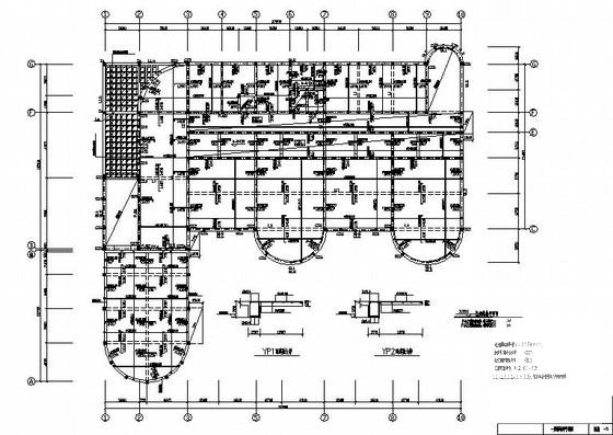 3层砖混幼儿园结构CAD施工图纸（建施） - 1