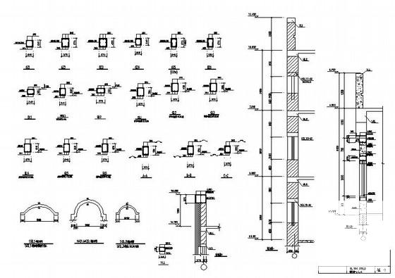 3层砖混幼儿园结构CAD施工图纸（建施） - 4