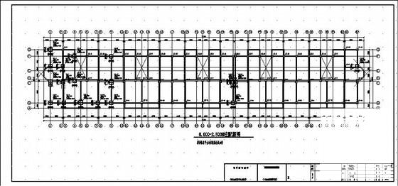 7层框架结构带阁楼住宅结构CAD施工图纸(预应力混凝土管桩) - 1