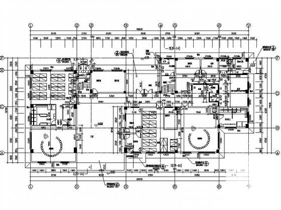 3层六班幼儿园建筑施工CAD图纸 - 3
