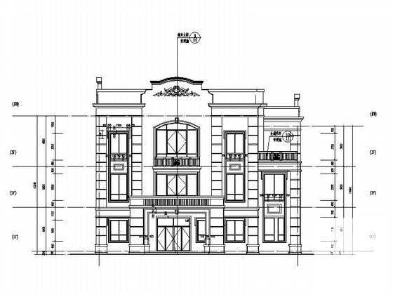多层古典风格幼儿园建筑CAD施工图纸 - 5