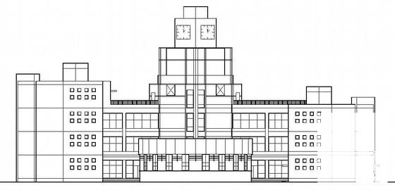镇5层中学实验楼建筑施工CAD图纸(卫生间详图) - 1