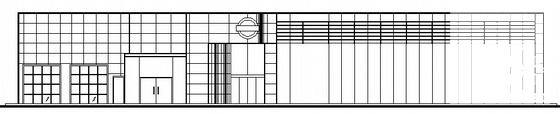 北方两层4S店展厅建筑设计CAD施工图纸 - 1