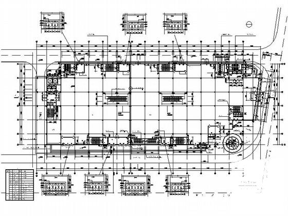 现代风格10层大型商场建筑施工CAD图纸(楼梯详图) - 3