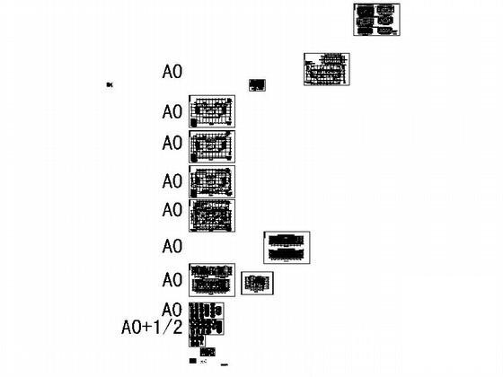 商业广场4层欧式商业用房建筑施工CAD图纸（3号楼）(节点详图) - 5