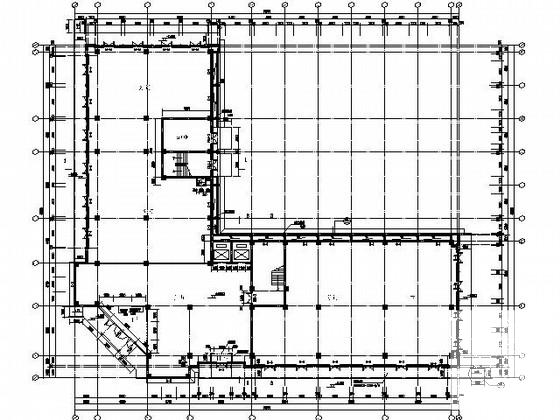 4层商业综合体建筑施工CAD图纸 - 3