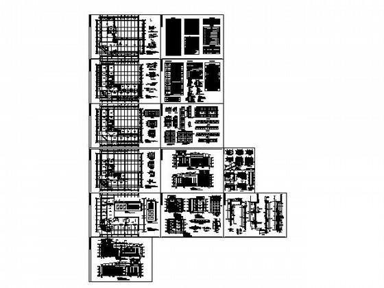 4层商业综合体建筑施工CAD图纸 - 4