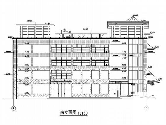 4层大型商场建筑施工CAD图纸(楼梯大样) - 5