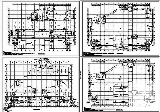 4层大型超市CAD施工图纸 - 1