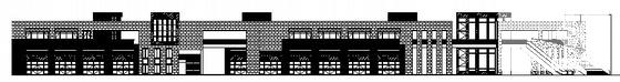 2层商业步行街建筑CAD施工图纸(卫生间详图) - 1