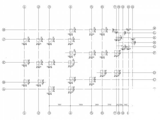 带地下室、闷顶、物房、住宅楼小区结构CAD施工图纸 - 4