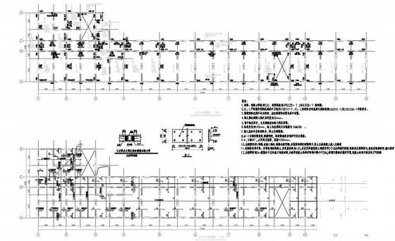 4层框架结构实验楼结构CAD施工图纸 - 3