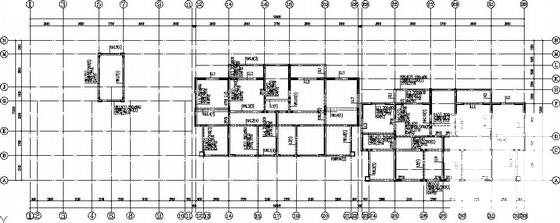 6层独立基础商住楼剪力墙结构CAD施工图纸 - 2