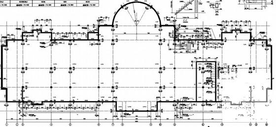 地上2层地下1层框架会所结构CAD施工图纸 - 3