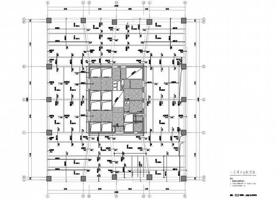 39层框架核心筒办公楼结构CAD施工图纸（7度抗震） - 1