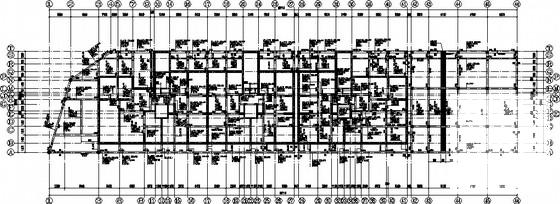 18层带夹层框剪住宅楼结构CAD施工图纸（独立基础） - 1