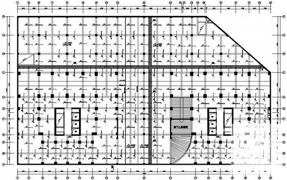 地上29层地下2层框架商住公寓结构CAD施工图纸 - 1