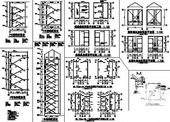 地上29层地下2层框架商住公寓结构CAD施工图纸 - 2