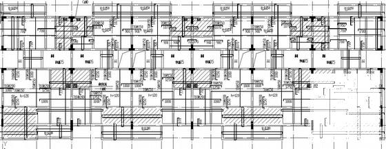 地下1层地上3层框架住宅楼结构CAD施工图纸（6联排）(预应力混凝土管桩) - 3