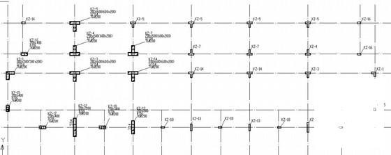 地下1层地上3层框架住宅楼结构CAD施工图纸（6联排）(预应力混凝土管桩) - 4