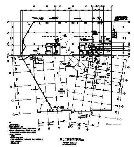 15层综合楼建筑施工CAD图纸(卫生间详图) - 3