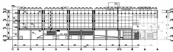 沃尔玛卖场建筑CAD施工图纸(卫生间详图) - 2