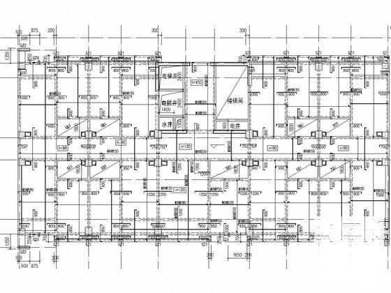 16层框架剪力墙结构酒店式公寓、临街商铺结构CAD施工图纸 - 3