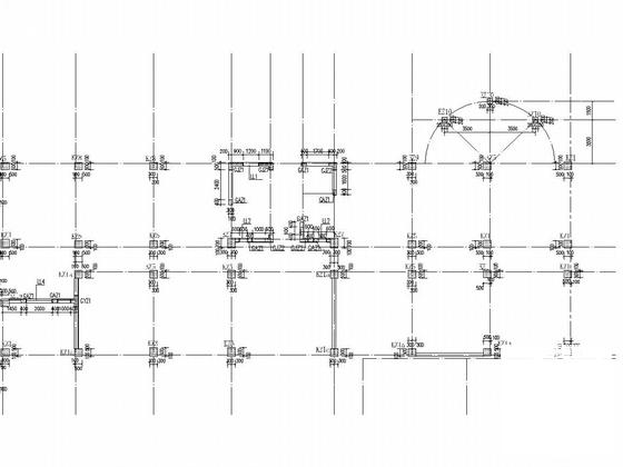 16层框架剪力墙结构酒店式公寓、临街商铺结构CAD施工图纸 - 4