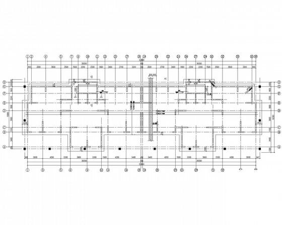 18层经济适用住宅楼剪力墙结构CAD施工图纸 - 1