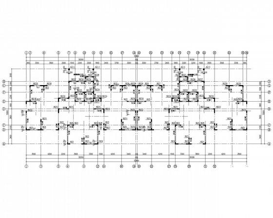 18层经济适用住宅楼剪力墙结构CAD施工图纸 - 3