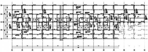 7层框架仓储综合楼结构CAD施工图纸 - 1