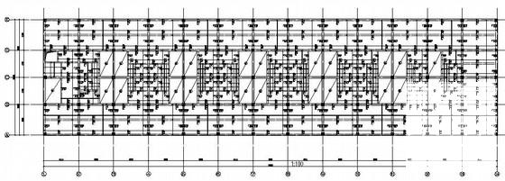 7层框架仓储综合楼结构CAD施工图纸 - 2