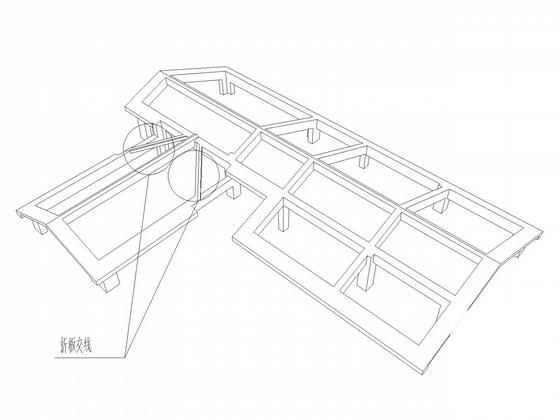 3层框架坡屋顶私人住宅楼结构CAD施工图纸 - 5