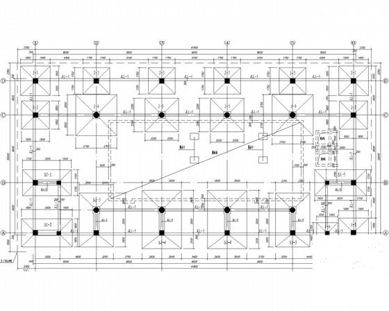 框架结构宾馆会议楼结构设计CAD施工图纸 - 3