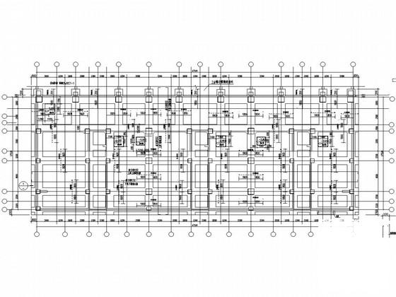 18层框支剪力墙结构商住楼结构CAD施工图纸（桩承台基础） - 1